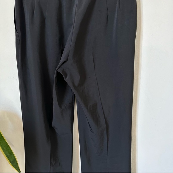 JIL SANDER Black Pleated Straight Leg Pants Size 36 - Picture 9 of 9